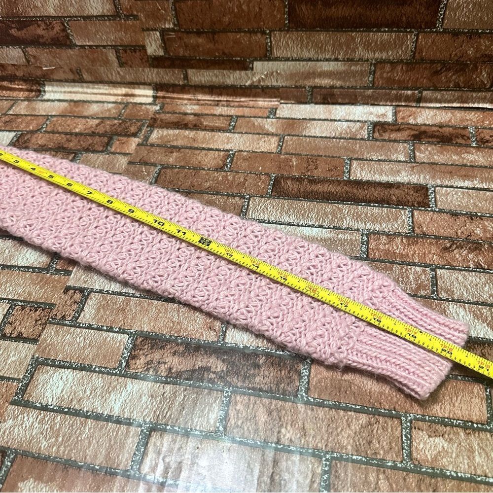 LAUREN RALPH LAUREN Knit crewneck Pink pullover Alpaca /acrylic PS top - Picture 5 of 9